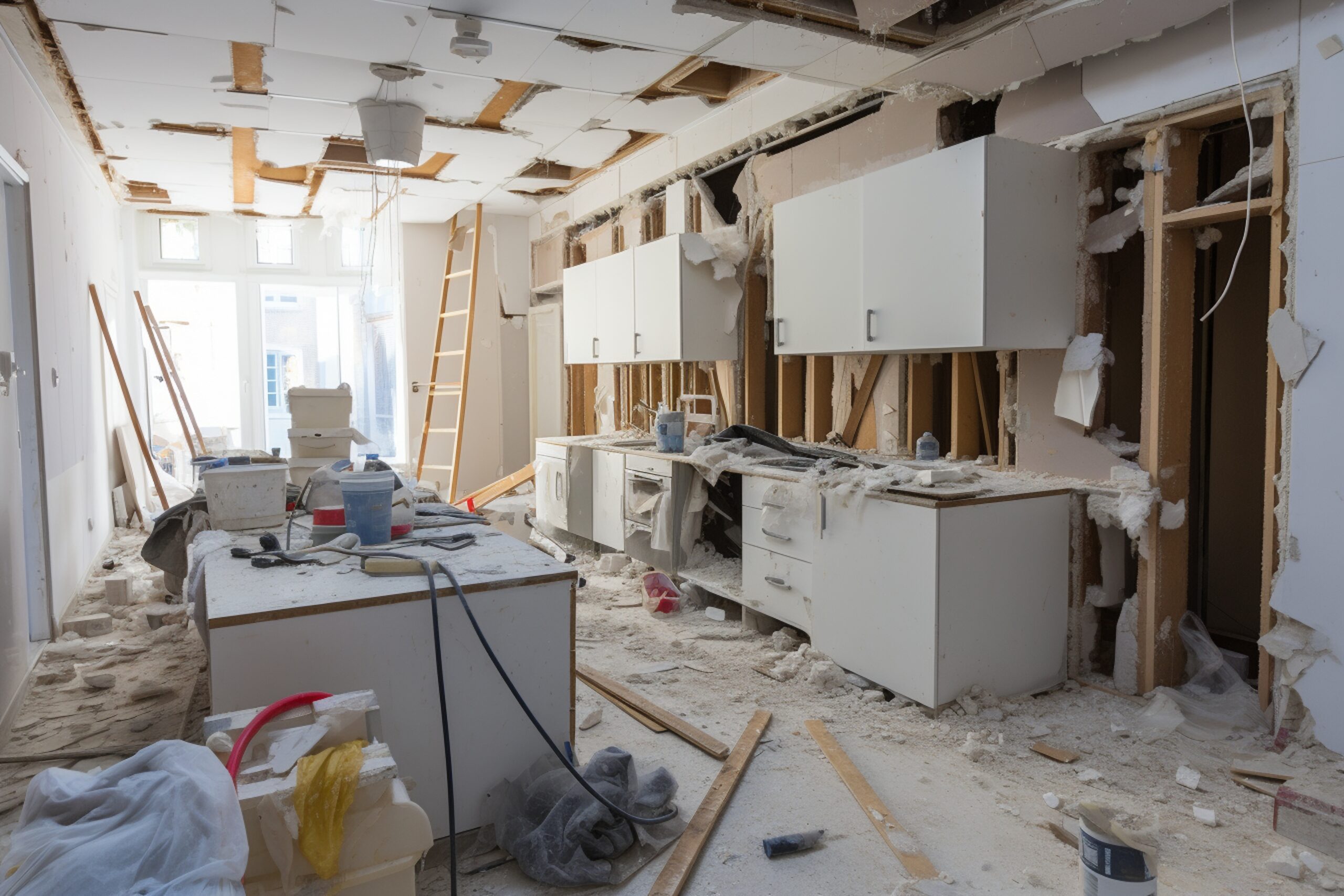Kitchen Demolition Cleanup