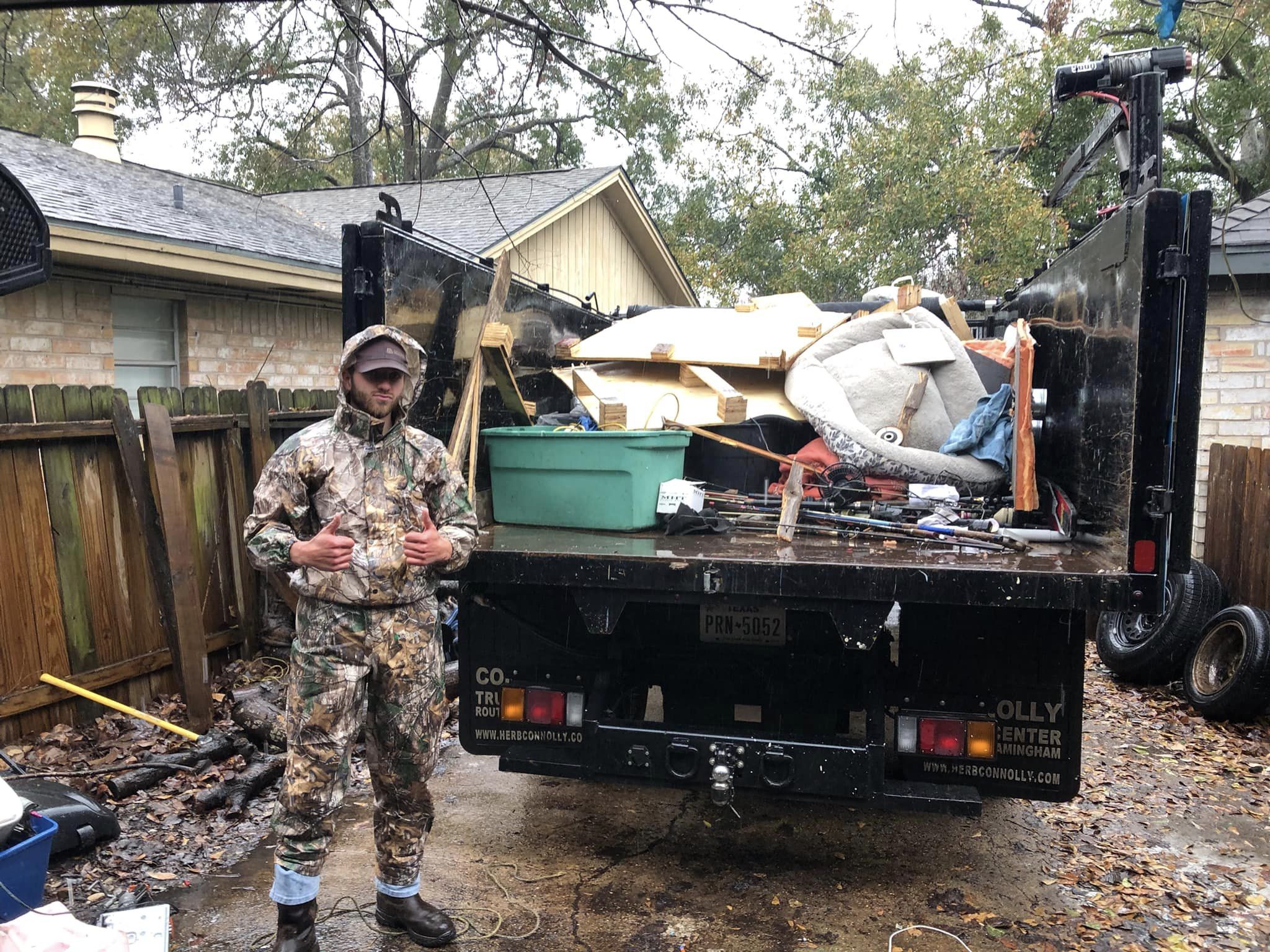 storm debris clean up